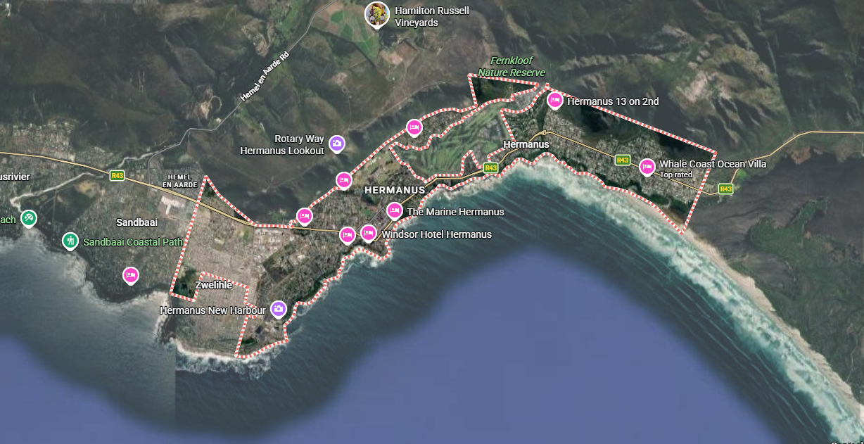 Hermanus Map